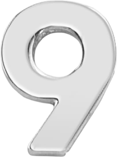 Slider Block Number Charm