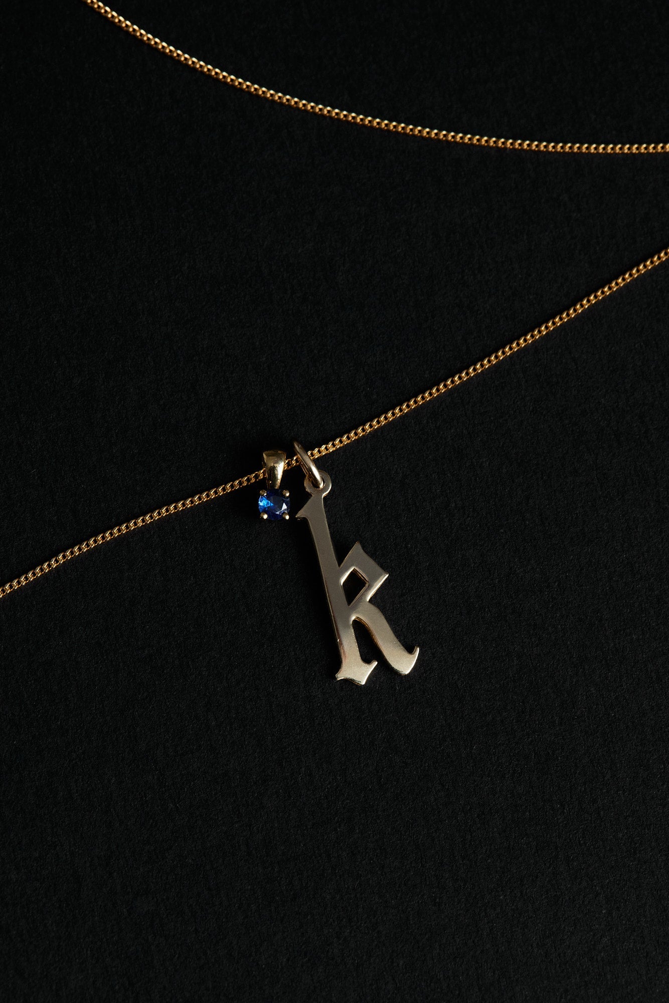 Birthstone Pendant | 9K Yellow Gold