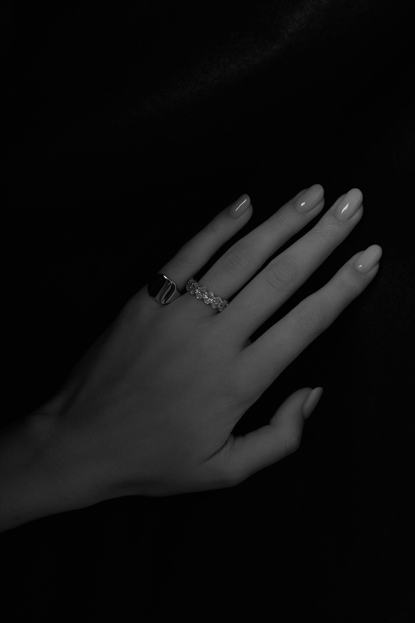Tallows Signet Ring | Silver or White Gold