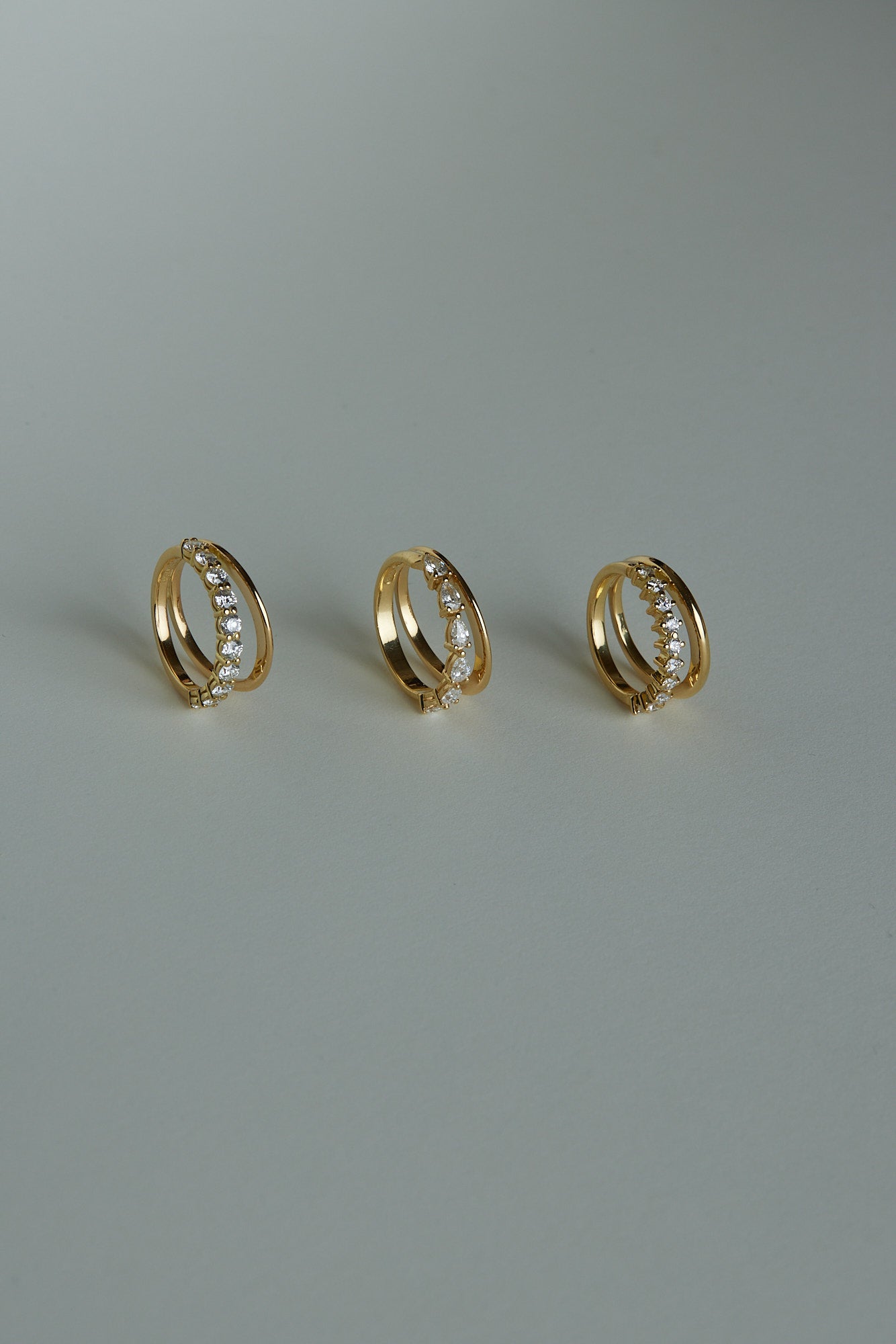 Double Band Buttercup Ring | Yellow Gold