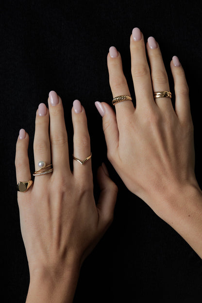 Gisele Ring | 9K Yellow Gold