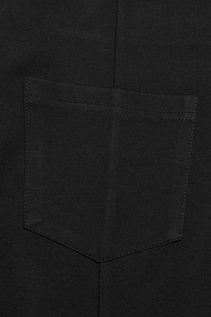 Black Flowing Tassel Women's Punk Skirt