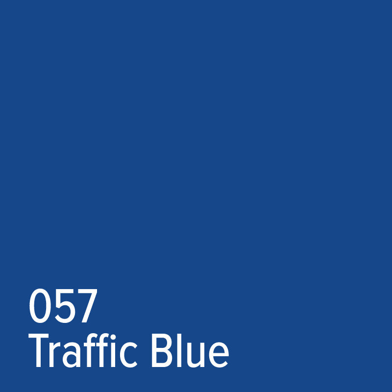 057 Traffic Blue - Adhesive Vinyl | Oracal 651