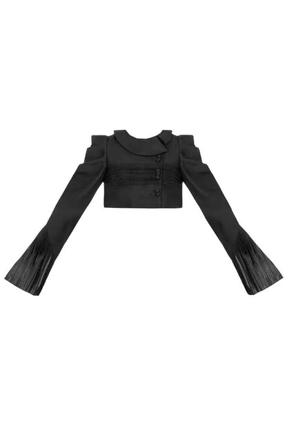 Black Night Traveler Breast Support Classic Gothic Lolita Jsk Dress
