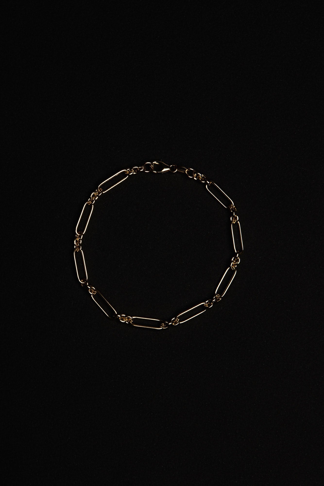Large Lennox Bracelet | 9K Yellow or Rose Gold
