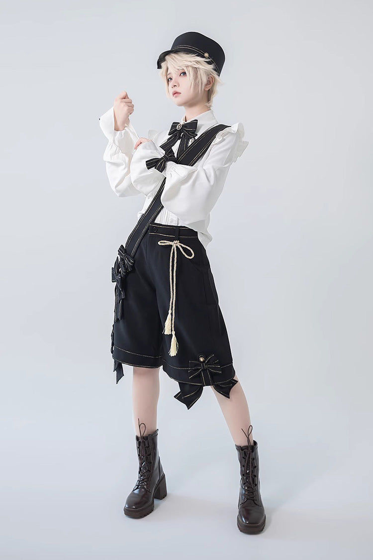 Black Galaxy Ouji Fashion Vintage Lolita Shorts