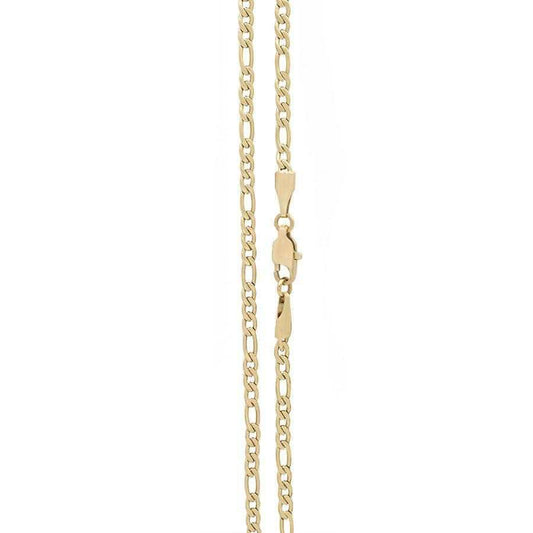 14" 3mm Figaro Necklace