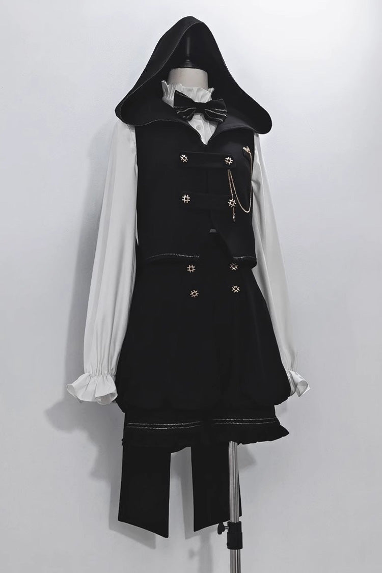 Black Anxious Rabbit Ouji Fashion Gothic Lolita Shorts