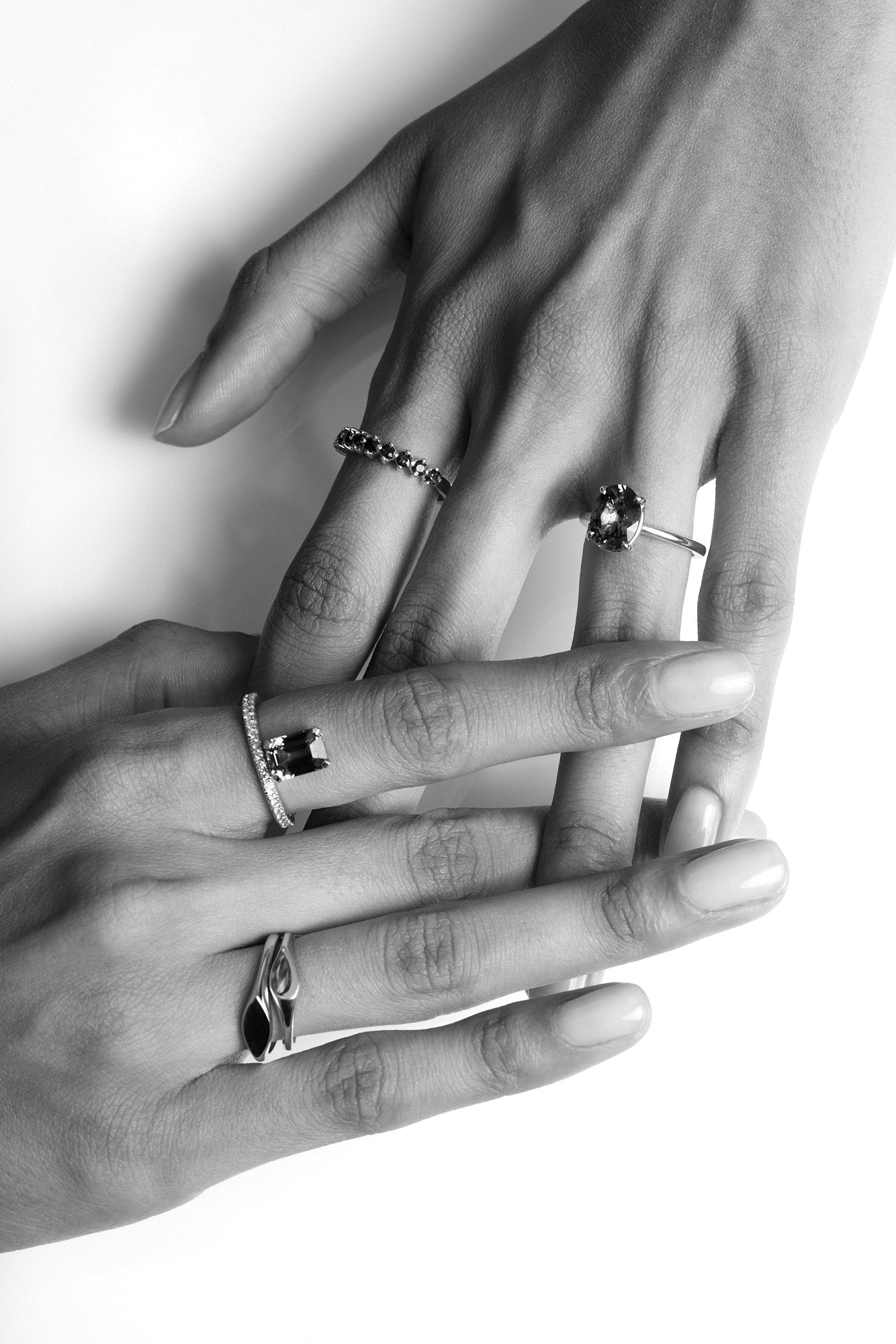 Mini Marquise Signet Ring | Silver