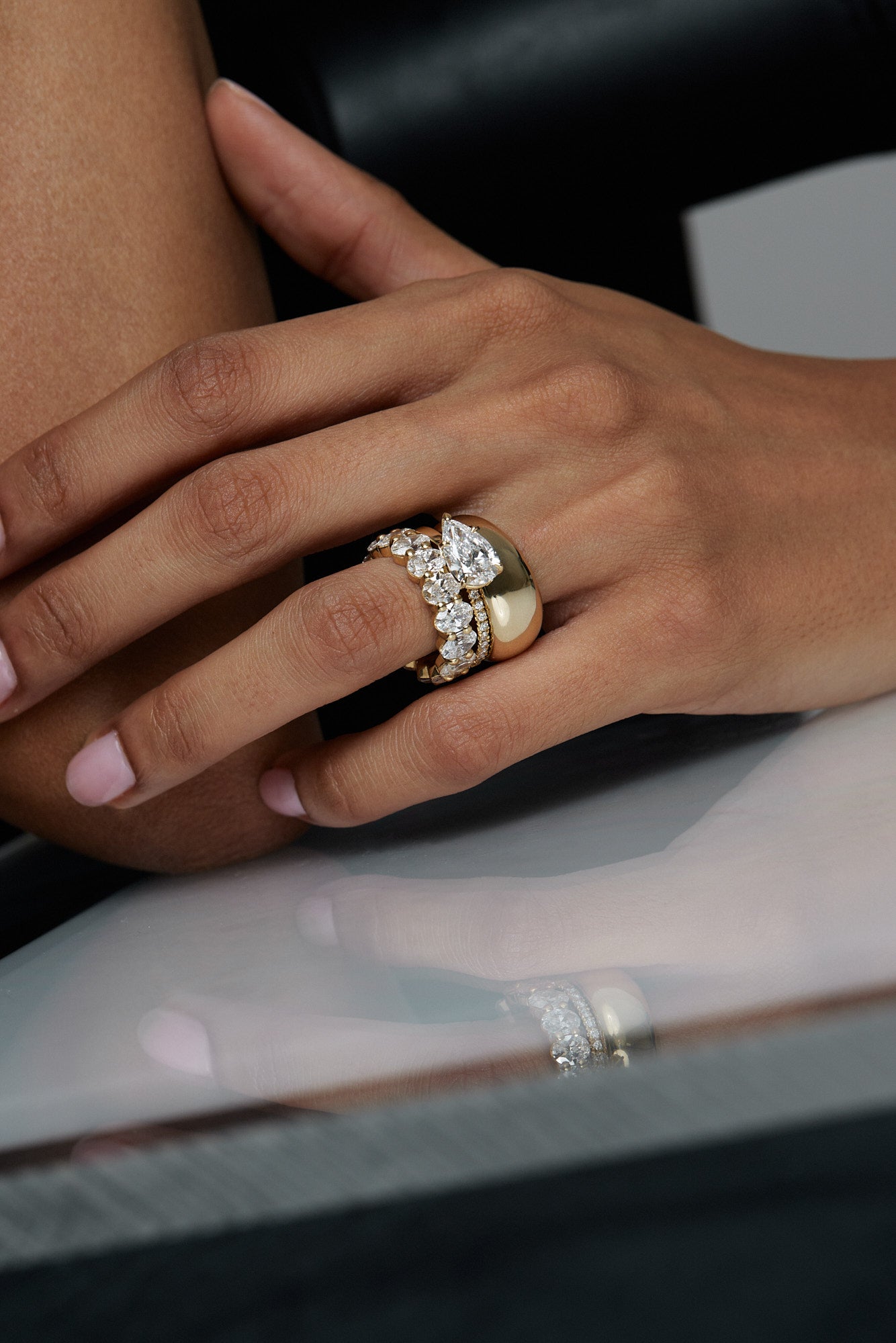 Blob Ring | Yellow Gold