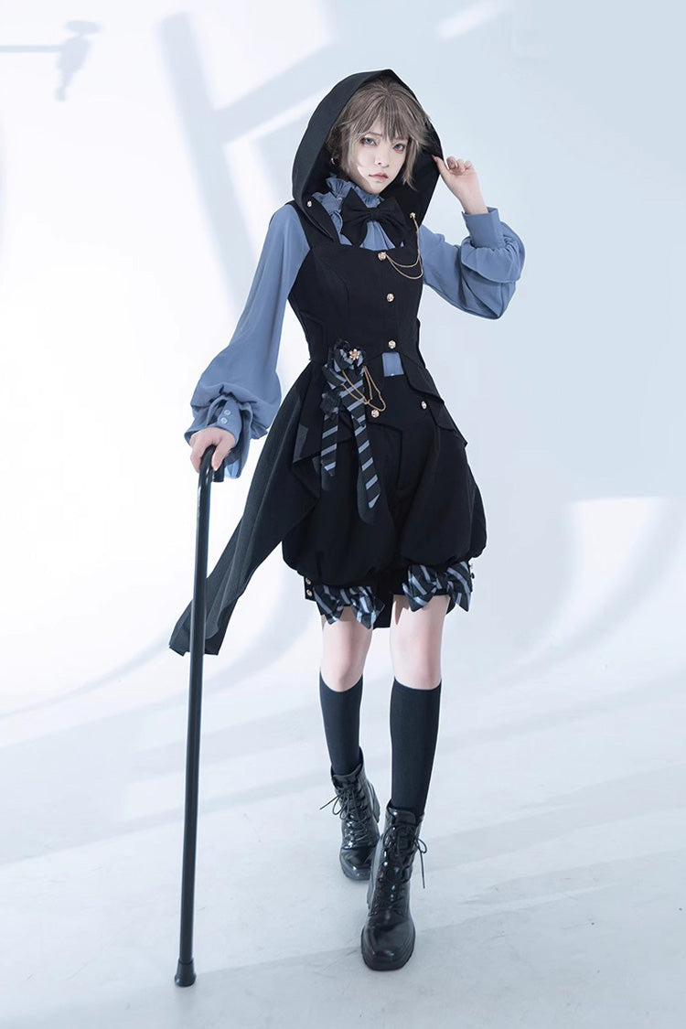 Black Narrative Maxim Ouji Fashion Gothic Lolita Shorts