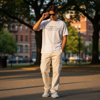 Vintage Dog Years Washed White Tee