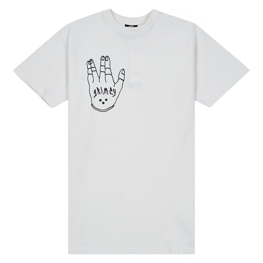 Peace Within The Glitzy Grillz Tee | Off-White