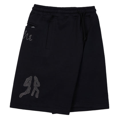Peace Within Rhinestuds Short