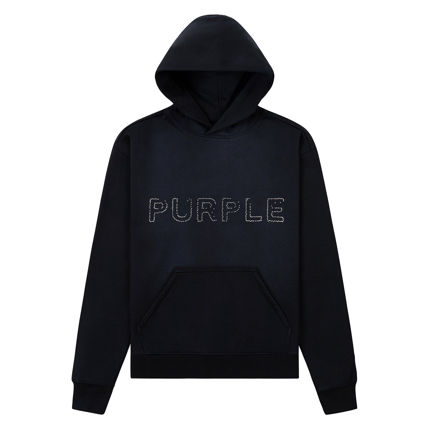 Embellished Logo Hoodie | Black