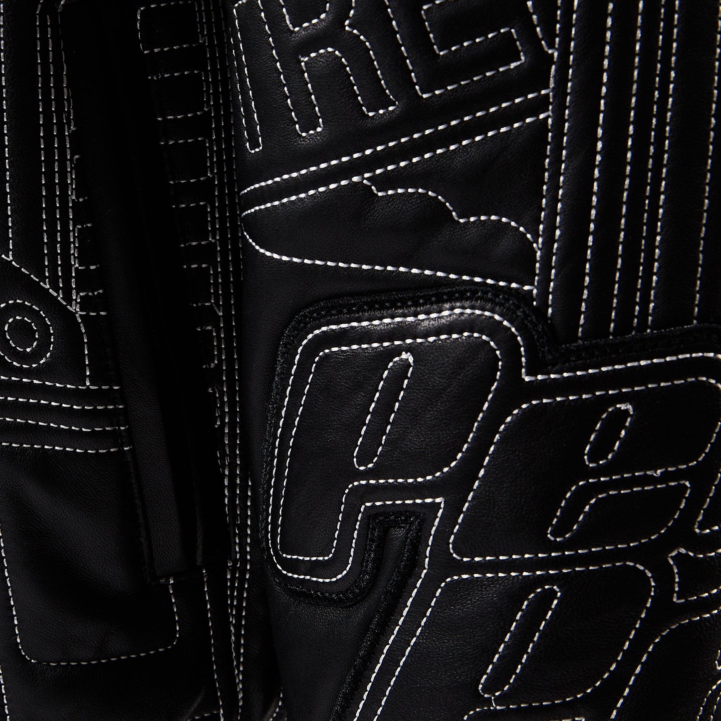 NYC Boro Quilted Jacket | Black/White