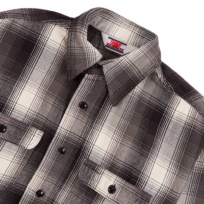 Check Flannel Shirt | Black