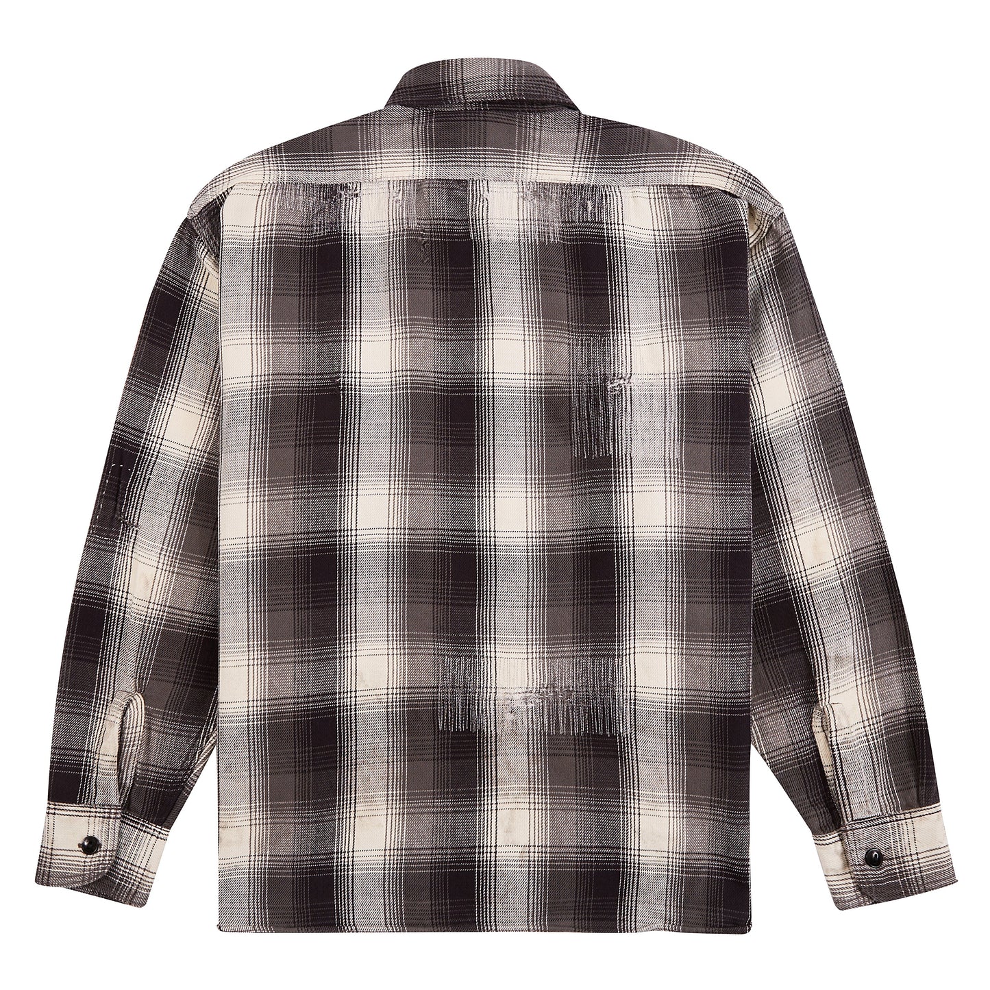 Check Flannel Shirt | Black