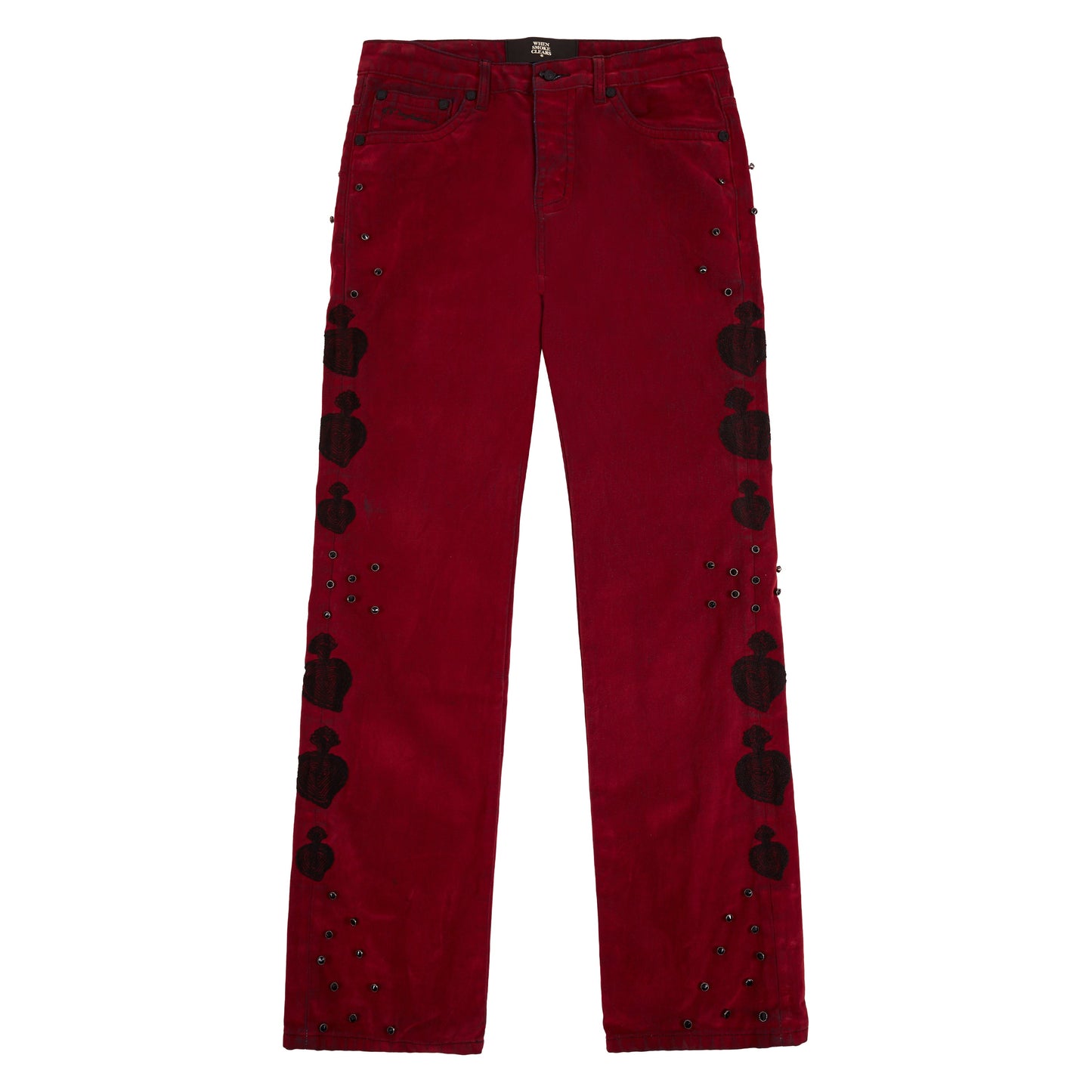 Chainstitch Denim | Velvet Red