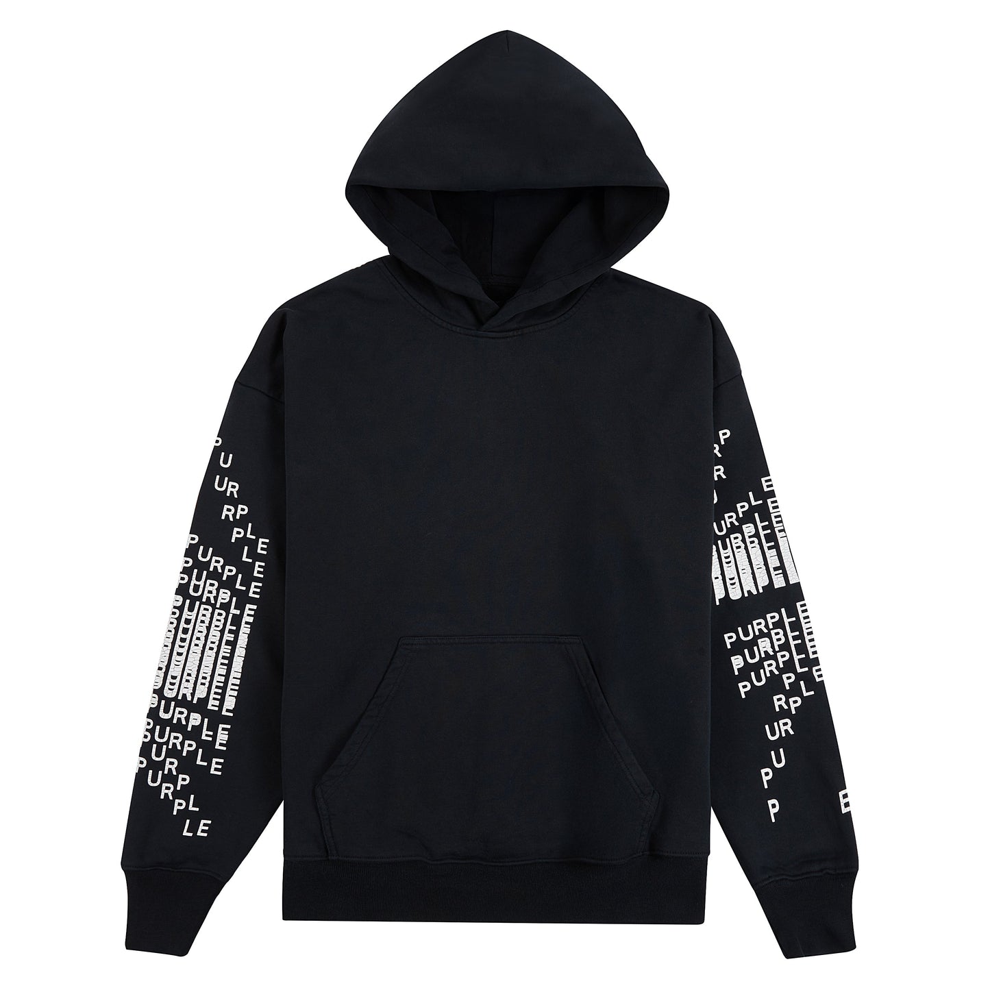 Cracked Puzzle Hoodie | Black