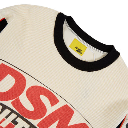 Ignition Waffle L/S Tee | White/Black
