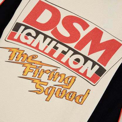 Ignition Waffle L/S Tee | White/Black
