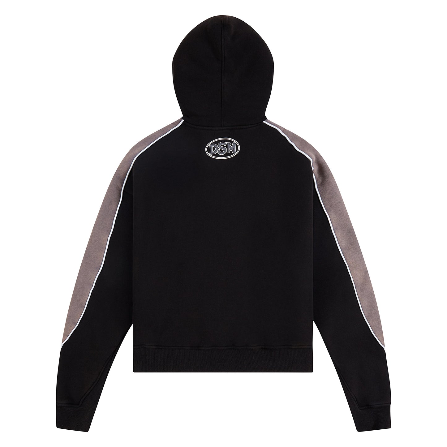 Panel Hoodie | Vintage Black/Grey