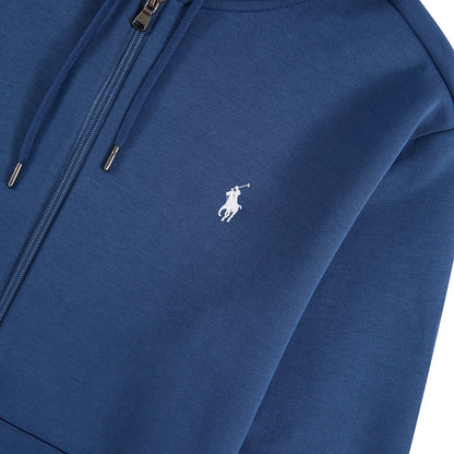 Double-Knit Full Zip Hoodie | Night Navy