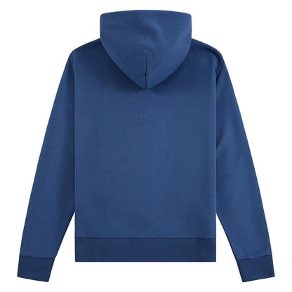 Double-Knit Full Zip Hoodie | Night Navy