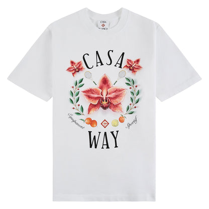 Casa Way Orchid Tee