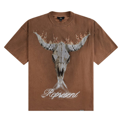 British Cowboys Tee | Dusty Brown
