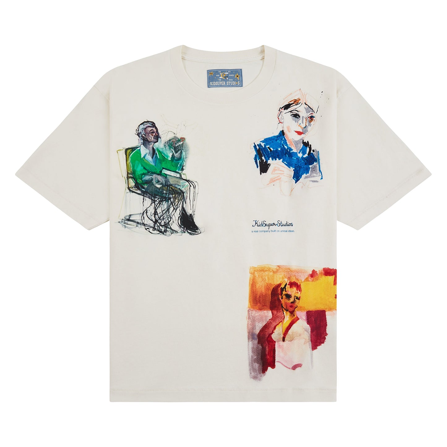 Paintings Tee | Natural