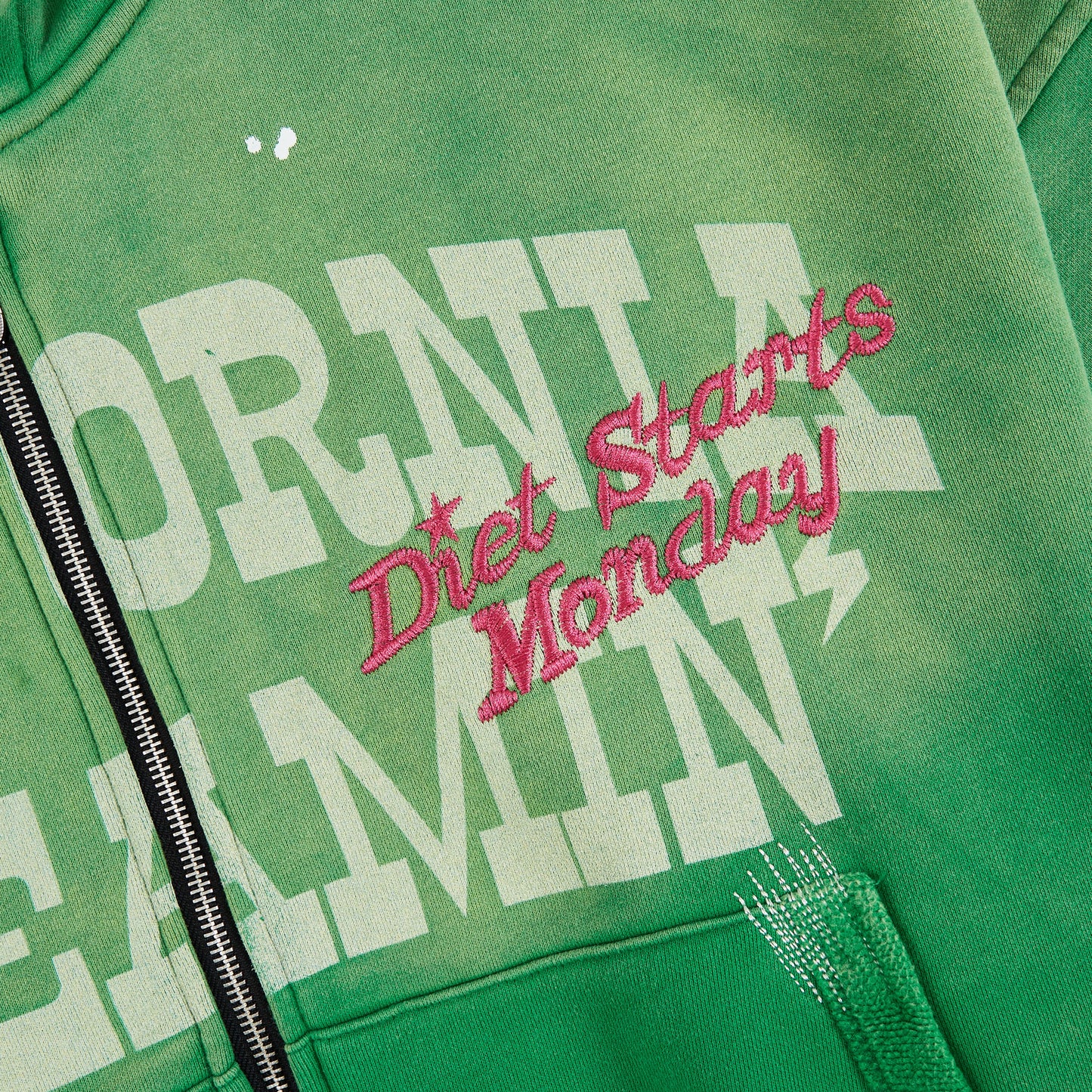 California Dreaming Full Zip Hoodie | Green
