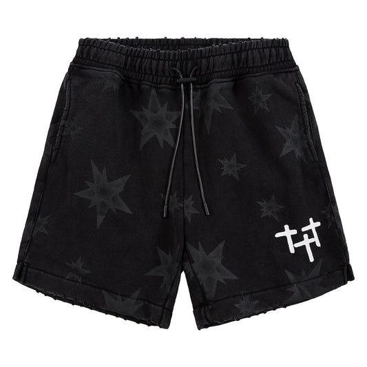 Clyde Short | Black Smoky Stars