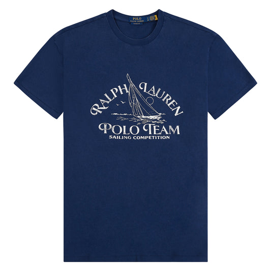 Sailing Tee | Dark Cobalt