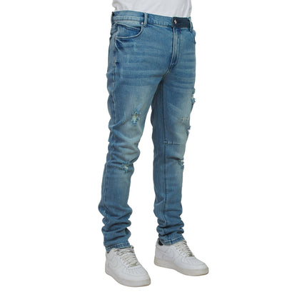 Bryant Skinny Denim | Glacier Blue Cross Triad