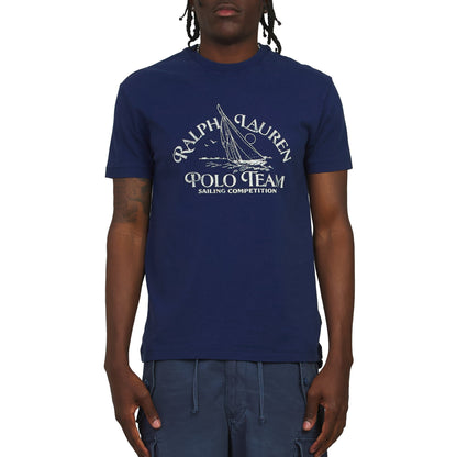 Sailing Tee | Dark Cobalt