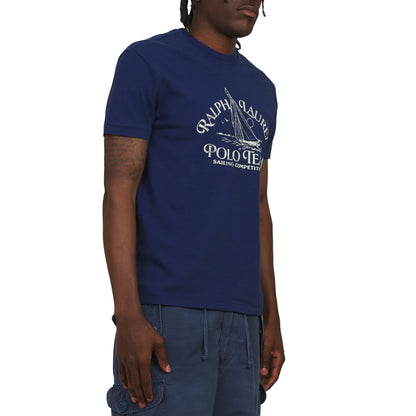 Sailing Tee | Dark Cobalt