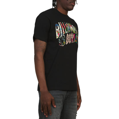 Curve Collage Tee | Black