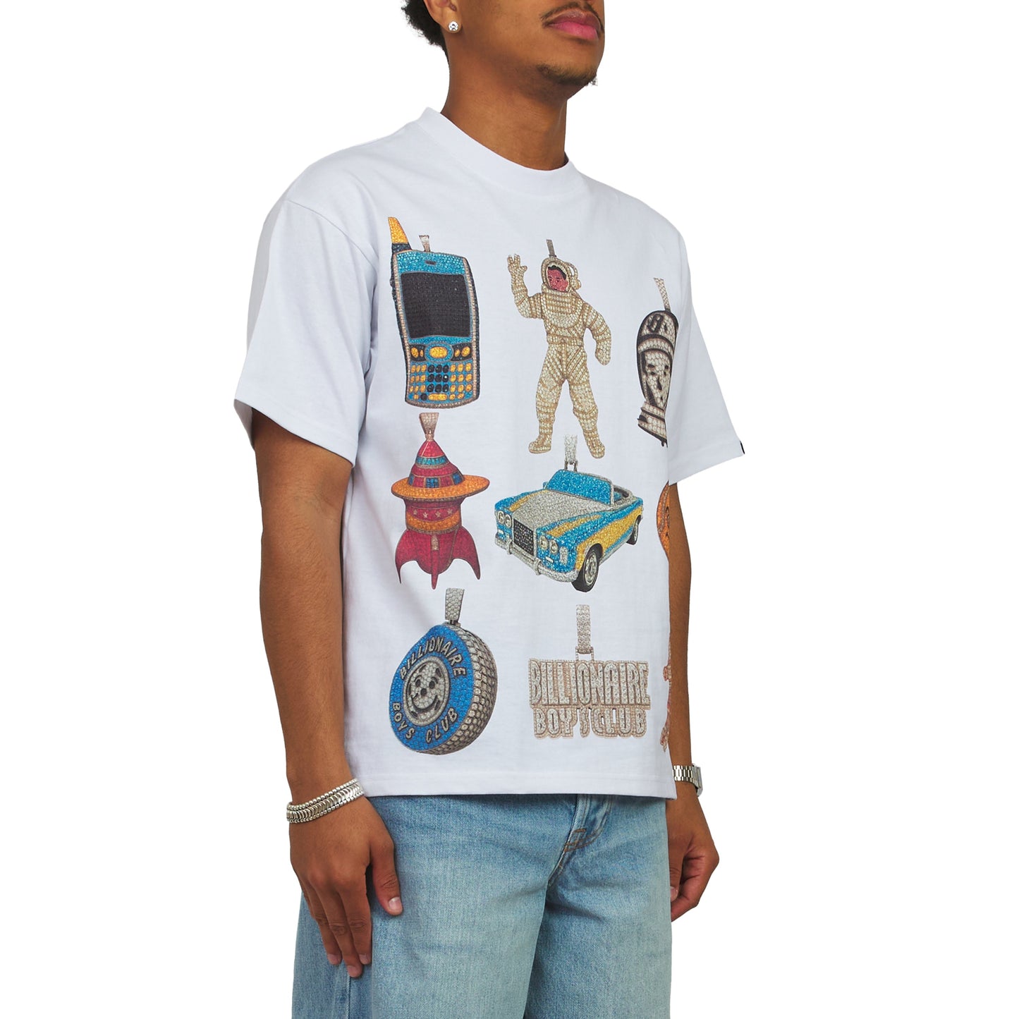 Icy Graphic Tee | White