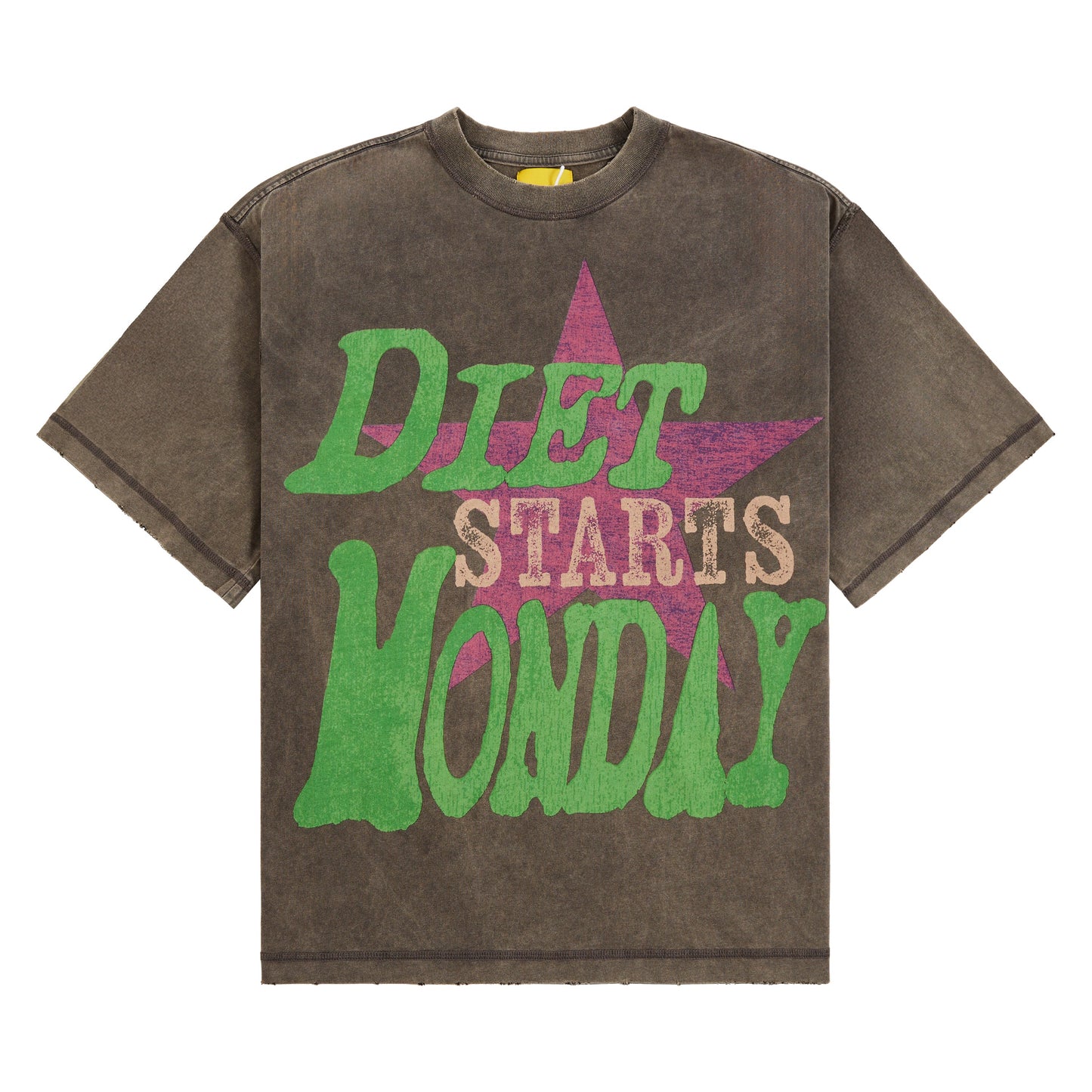 Jumbo Star Tee | Vintage Black
