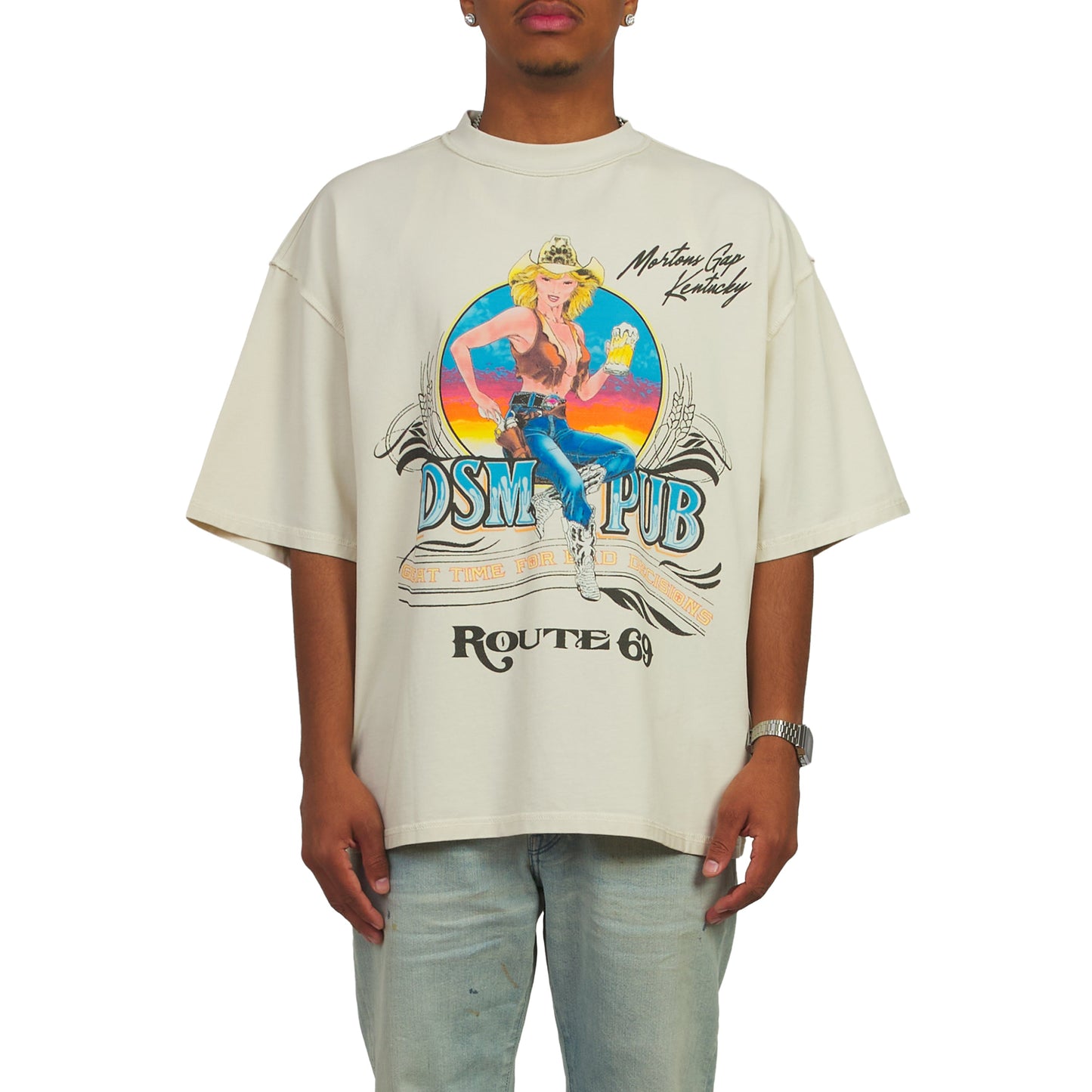 Pub Tee | Antique White
