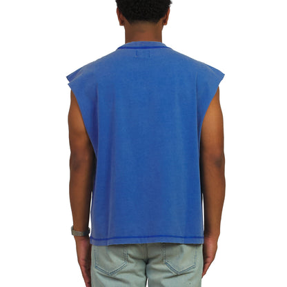 Midnight Snack Sleeveless Tee | Blue
