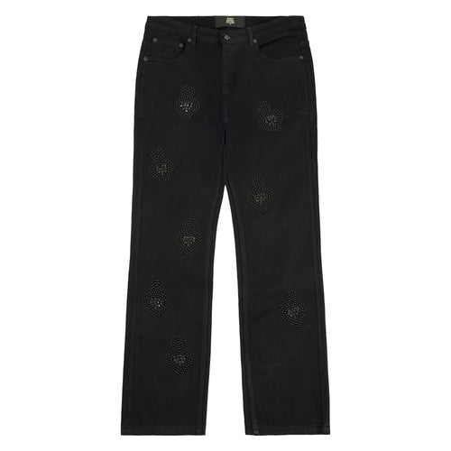 Diamond Denim | Black Waxed/Black