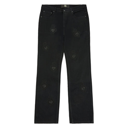 Diamond Denim | Black Waxed/Black