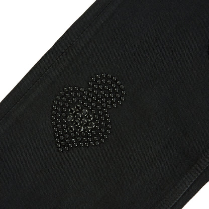 Diamond Denim | Black Waxed/Black