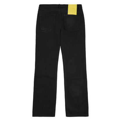 Diamond Denim | Black Waxed/Black