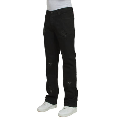 Diamond Denim | Black Waxed/Black
