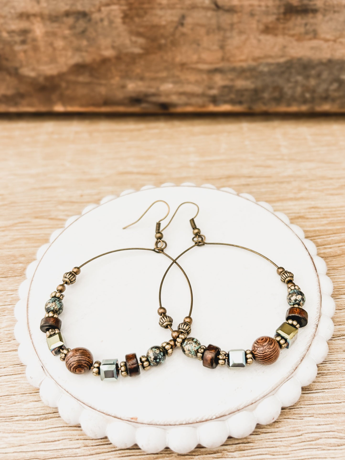 Bohemian Hoop Earrings