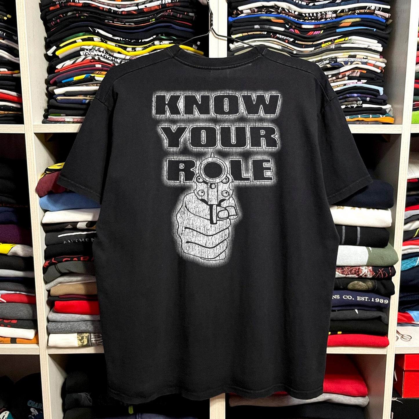 Rare Sopranos Washed Black Tee